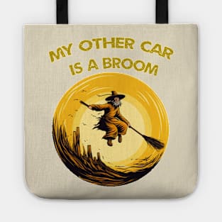 My other car is a broom Tote