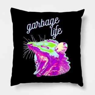 Garbage life Pillow