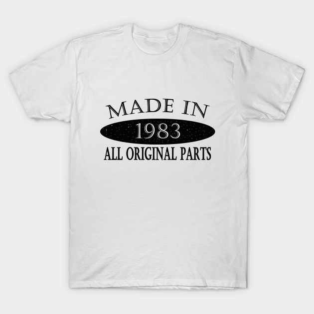 Discover Made in 1983 - Born In 1983 - T-Shirt