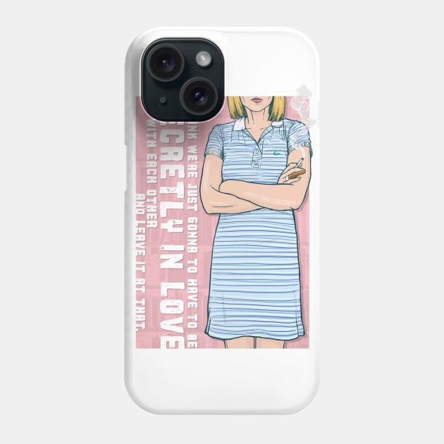 Secretly in Love Phone Case by flowwestprintandapparel