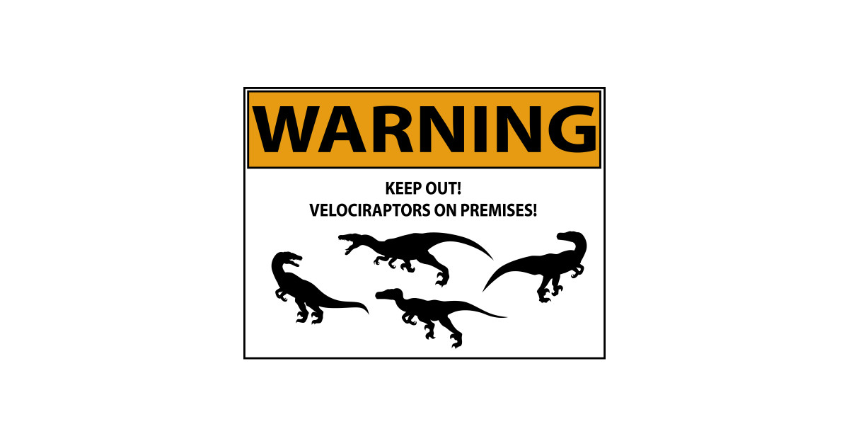 danger danger velociraptor