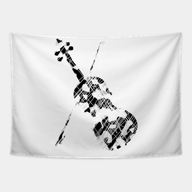 Violin Tapestry by GramophoneCafe