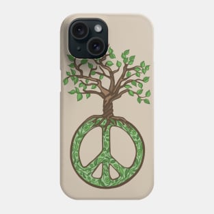 Peace Sign and Tree Of Life Phone Case