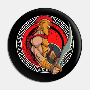 Spartan Aesthetic Fitness Pin