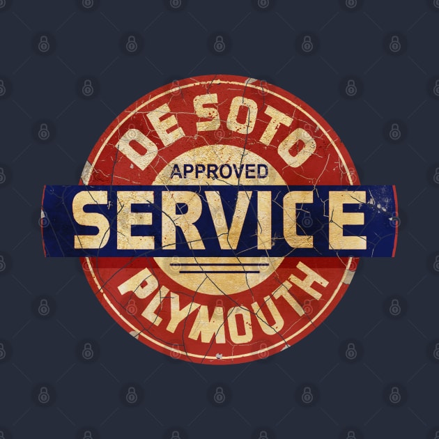 Desoto Plymouth Service by Midcenturydave