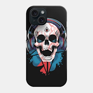 Headphone Skull Phone Case