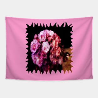 The Crystal Rose Bouquet Tapestry