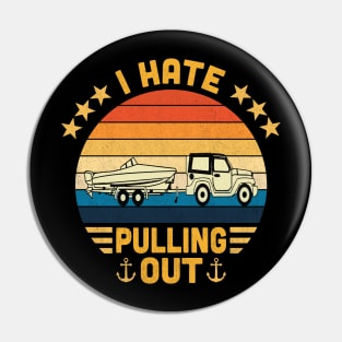 I hate Pulling Out Retro Vintage Pin