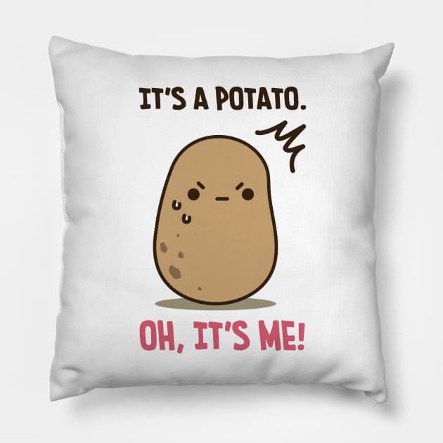 Oh Potato Pillow by clgtart