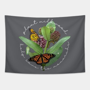 Plant Milkweed Help Save the Monarch Butterfly Tapestry