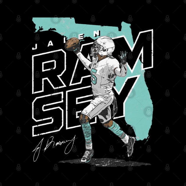 Jalen Ramsey Miami Player Map by ClarityMacaws