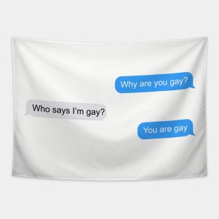 Why Are You Gay? Meme Tapestry