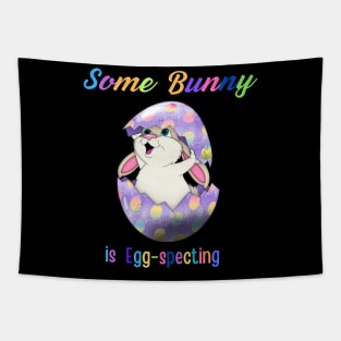 Some Bunny Is Egg-specting Tapestry