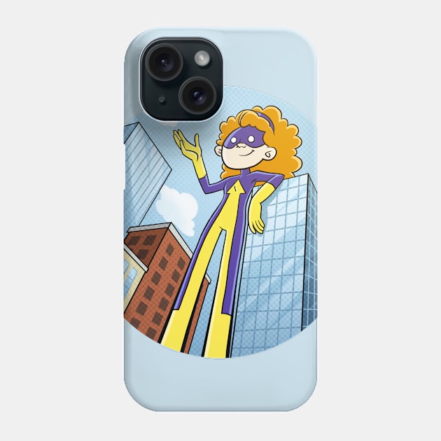 VERTI-GAL! Phone Case by fredherringbooks