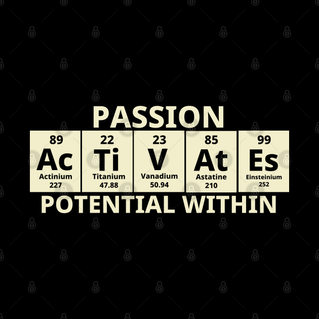 Passion Activates Potential Within by Texevod