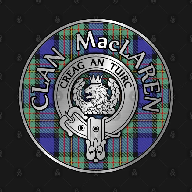 Clan MacLaren Crest & Tartan by Taylor'd Designs