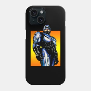 robot cop Phone Case