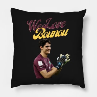 We Love Bounou - Morocco Football Pillow