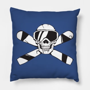 Ski Till You Die. Pillow