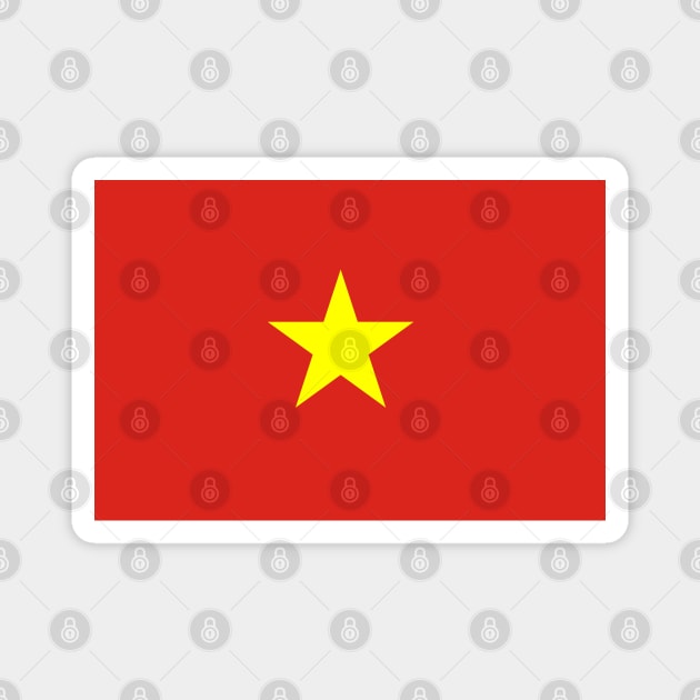 Flag of Vietnam Magnet by COUNTRY FLAGS