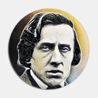 Frédéric Chopin yellow Portrait | Frédéric Chopin Artwork 9 Pin