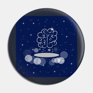 brain, mind, thinking, intellect, thought process, satisfying, concept, galaxy, space, stars, Pin