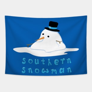 Southern Snowman Tapestry