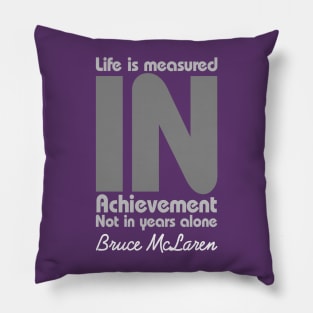 McLaren Quote Pillow