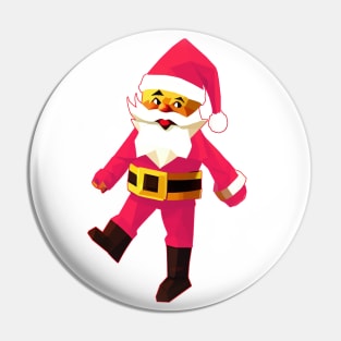 Cute Pink Santa Claus Pin