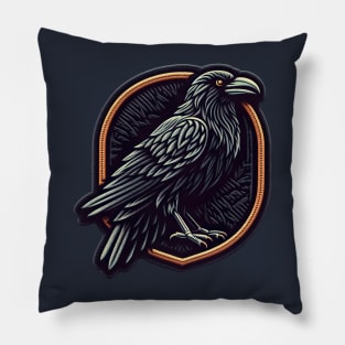 Raven Pillow