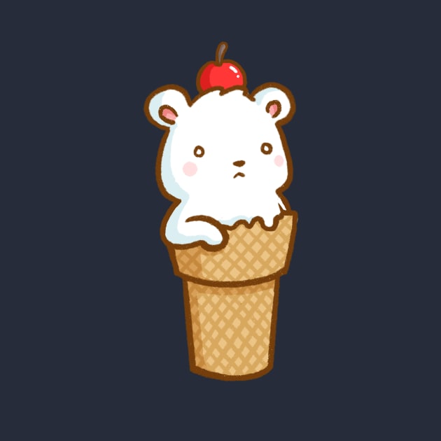 Polar Bear Ice Cream by mschibious