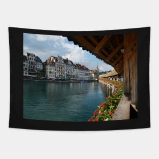 Kapellbrucke - Chapel Bridge of Lucerne Tapestry