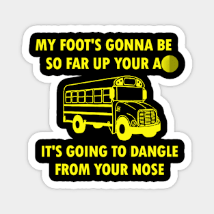 School bus driver Magnet