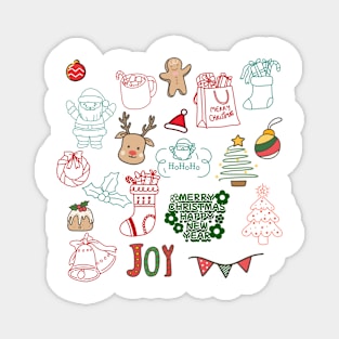 MERRY CHRISTMAS Magnet