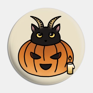 Pumpkin cat Pin