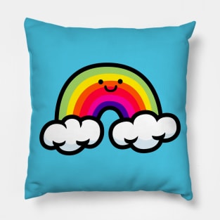 Happy Rainbow Pillow