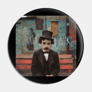 Charlie Chaplin Pin