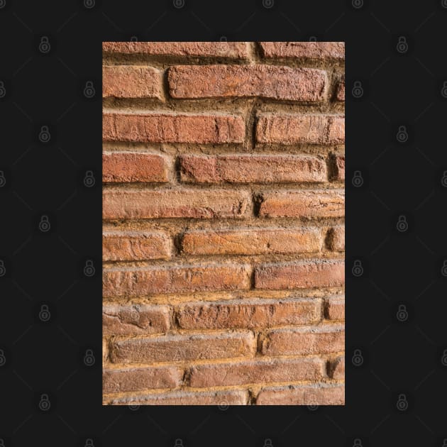 Vintage red brick wall texture background by AnaMOMarques