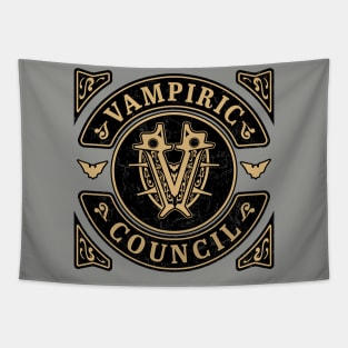 Vampiric Council Emblem Tapestry