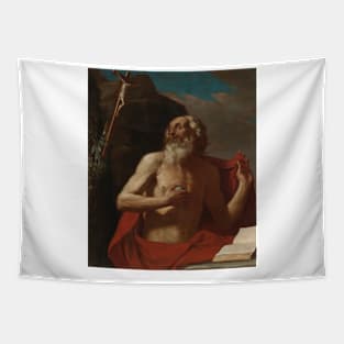 Saint Jerome by Guercino Tapestry