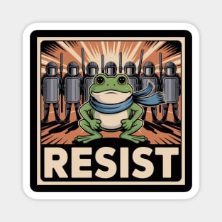 Portland-Frog Magnet