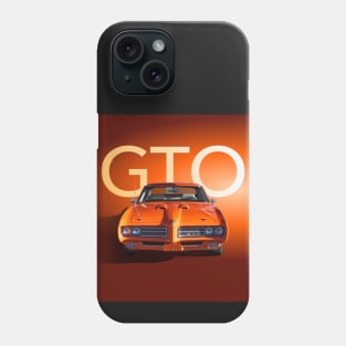 1969 Orange GTO Phone Case