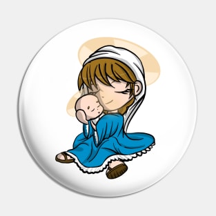 Mother Mary Pin