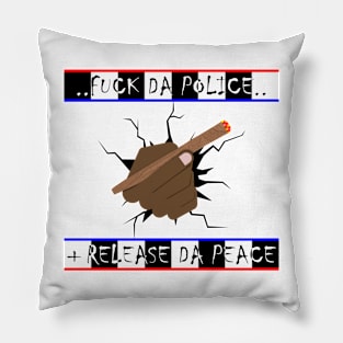 Fuck Da Police #8 Pillow