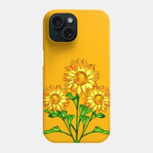 Sunflowers Phone Case