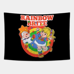 Vintage Rainbow Brite 80s Tapestry