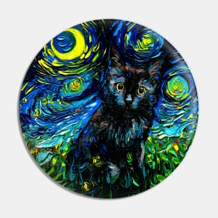 Black Cat Night 3 Pin