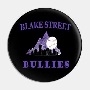 Colorado Rockies Blake Street Bullies Design Pin