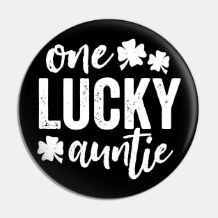 One Lucky Auntie Pin