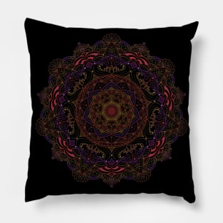 Autumn Mandala Pillow